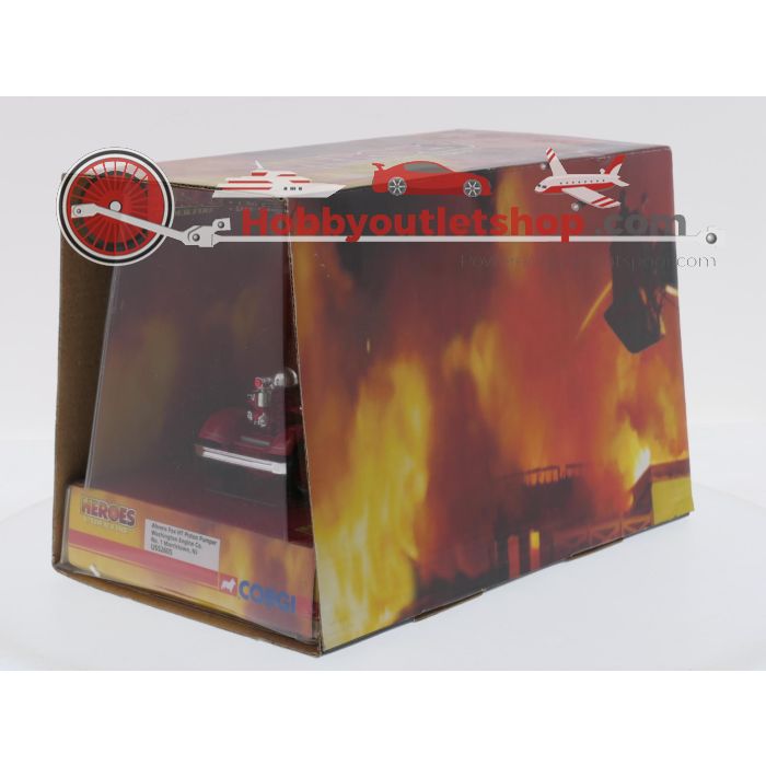 Schaal 1:50 Corgi NEW OLD STOCK US52605 – Boston Ahrens Fox HT Piston Pumper Engine 50 #9740 - sku: 20260730052832 - Nieuw - Afbeelding 5