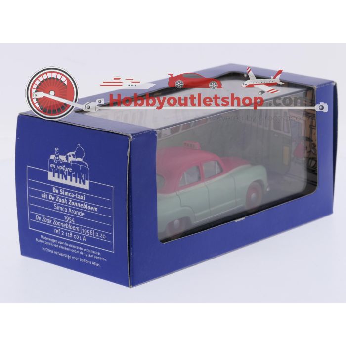 Schaal 1:43 Atlas NEW OLD STOCK 2 118 021 A De Simca-taxi uit De Zaak Zonnebloem #9744 - sku: 20260731110923 - Neu - Bild 2
