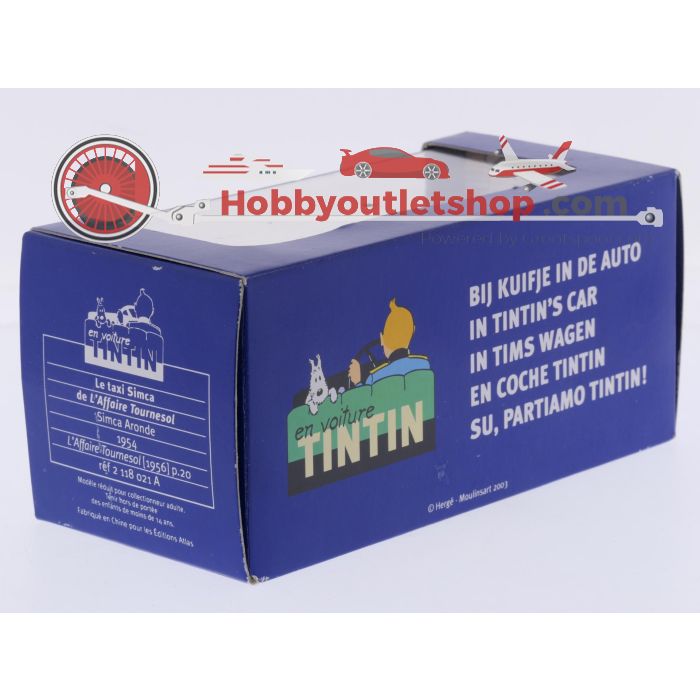 Schaal 1:43 Atlas NEW OLD STOCK 2 118 021 A De Simca-taxi uit De Zaak Zonnebloem #9744 - sku: 20260731110923 - Neu - Bild 3