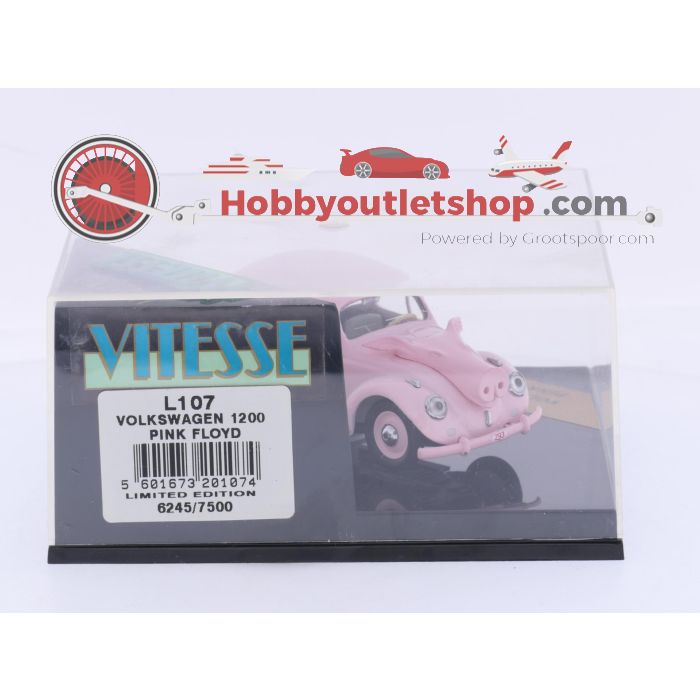 Schaal 1:43 Vitesse NEW OLD STOCK L107 VW 1200 Pink Floyd Limited Edition #9746 - sku: 20260731114900 - Neu - Bild 4