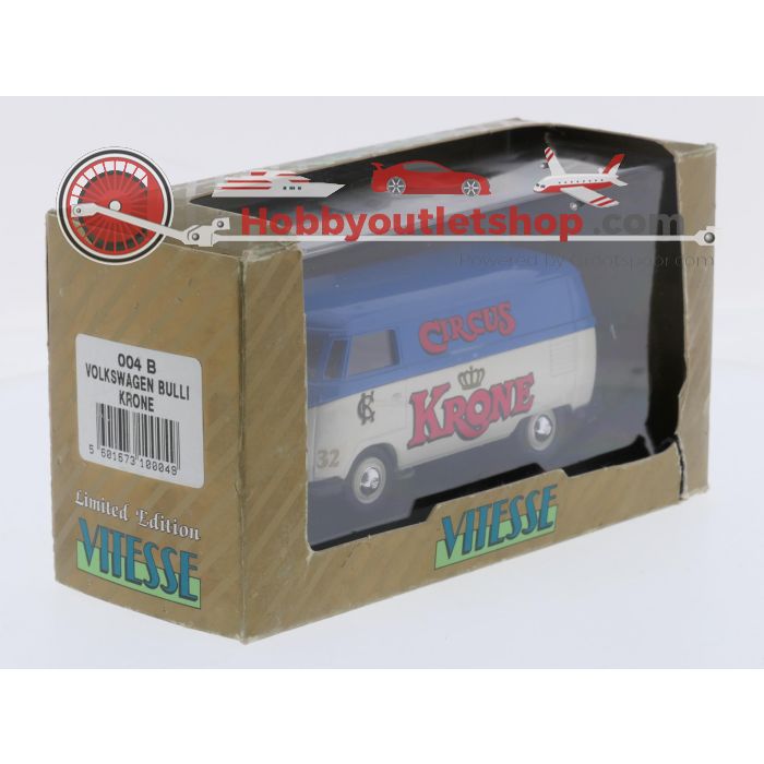 Schaal 1:43 Vitesse NEW OLD STOCK 004 B VW Bulli 'Krone' #9755 - sku: 20260731053833 - Neu - Bild 2