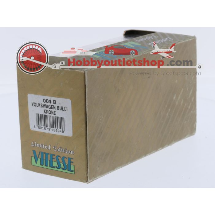 Schaal 1:43 Vitesse NEW OLD STOCK 004 B VW Bulli 'Krone' #9755 - sku: 20260731053833 - Neu - Bild 3