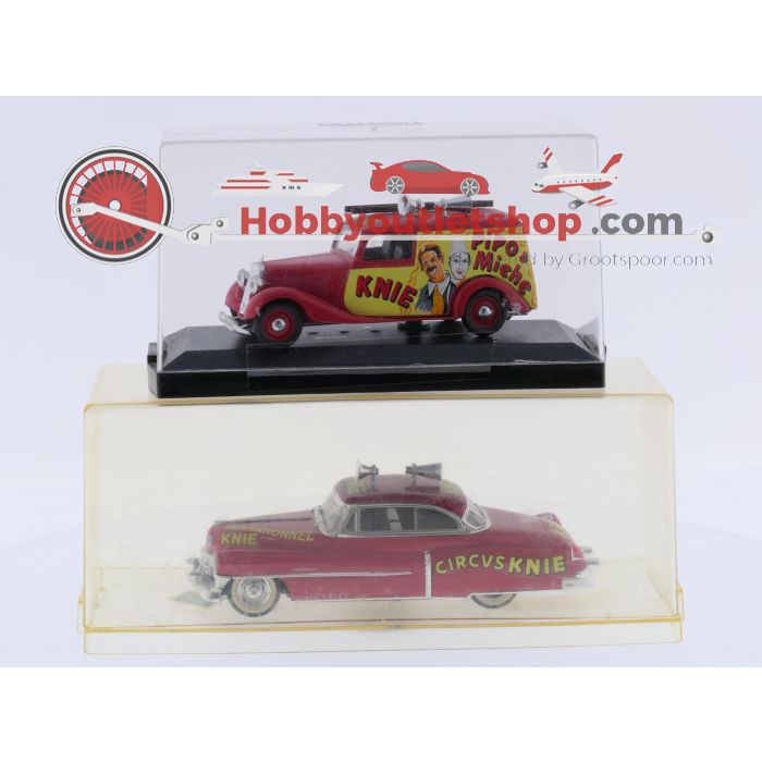 Schaal 1:43 Vitesse NEW OLD STOCK 287 en 299 set van 2 Circus Knie voertuigen #9761 - sku: 20260804105533 - New - Photo 2