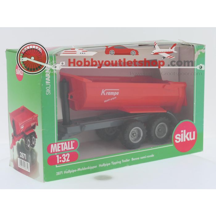Schaal 1:32 Siku NEW OLD STOCK 3261 en 2871 Klaas tractor met Krampe halfpipe kipper #9768 - sku: 20260805092012 - Neu - Bild 8
