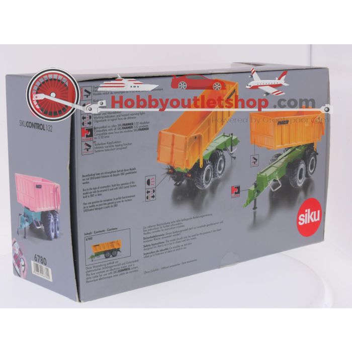 Schaal 1:32 Siku NEW OLD STOCK 6780 Joskin tandem-as-aanhanger #9772 - sku: 20260805113035 - Neu - Bild 2