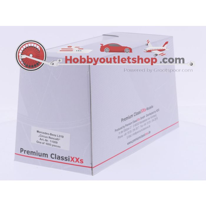 Schaal 1:50 Premium Classixxs NEW OLD STOCK 11009 Mercedes-Benz L319 "Circus Roncalli" #9783 - sku: 20260805044838 - Nieuw - Afbeelding 2