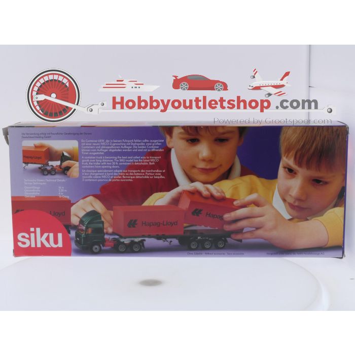 Schaal 1:55 Siku 3424 containertruck MAN "Circus Renz" #9785 - sku: 20260806085037 - Used - Very good condition - Photo 8