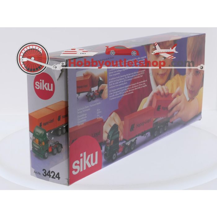 Schaal 1:55 Siku 3424 containertruck MAN "Circus Renz" #9785 - sku: 20260806085037 - Used - Very good condition - Photo 9