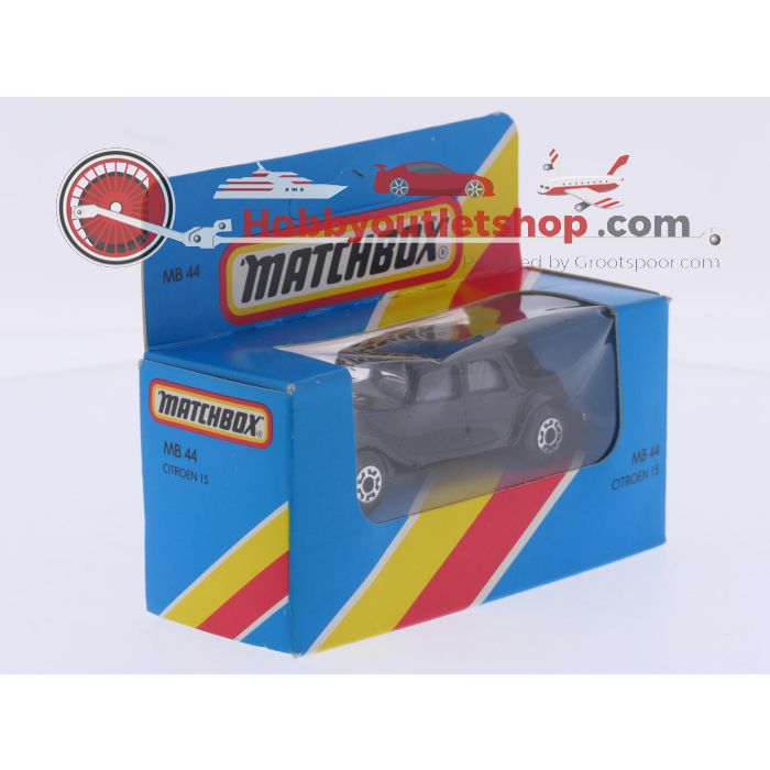 Schaal 1:43 Matchbox NEW OLD STOCK MB44 Citroën 15 "Traction Avant" #9791 - sku: 20260806114143 - New - Photo 2