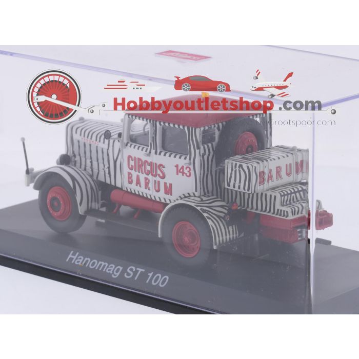 Schaal 1:43 Schuco NEW OLD STOCK 2893 Hanomag ST100 "Circus Barum" #9797 - sku: 20260806021328 - Nieuw - Afbeelding 5