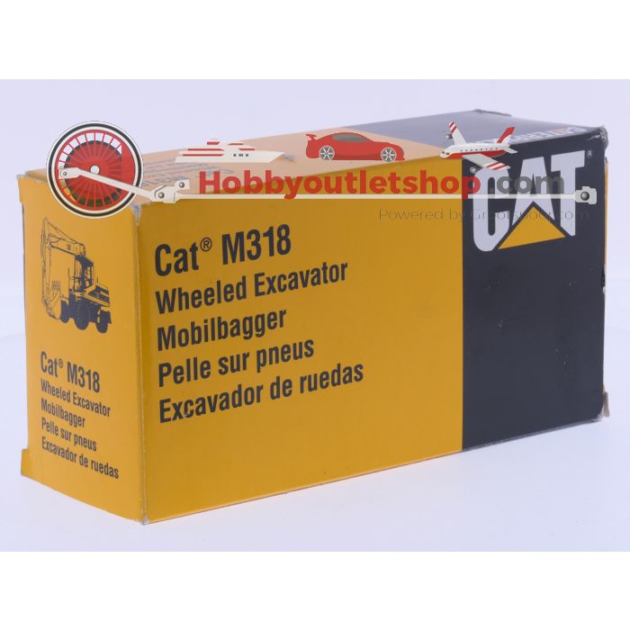 Schaal 1:50 NZG Modelle No. 405 Caterpillar M318 graafmachine #9799 - sku: 20260806023925 - Gebruikt - Goede staat - Afbeelding 8