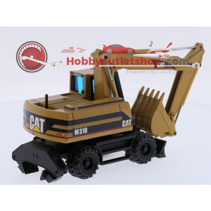 Schaal 1:50 NZG Modelle No. 405 Caterpillar M318 graafmachine #9799 - sku: 20260806023925 - Gebruikt - Goede staat - Afbeelding 3