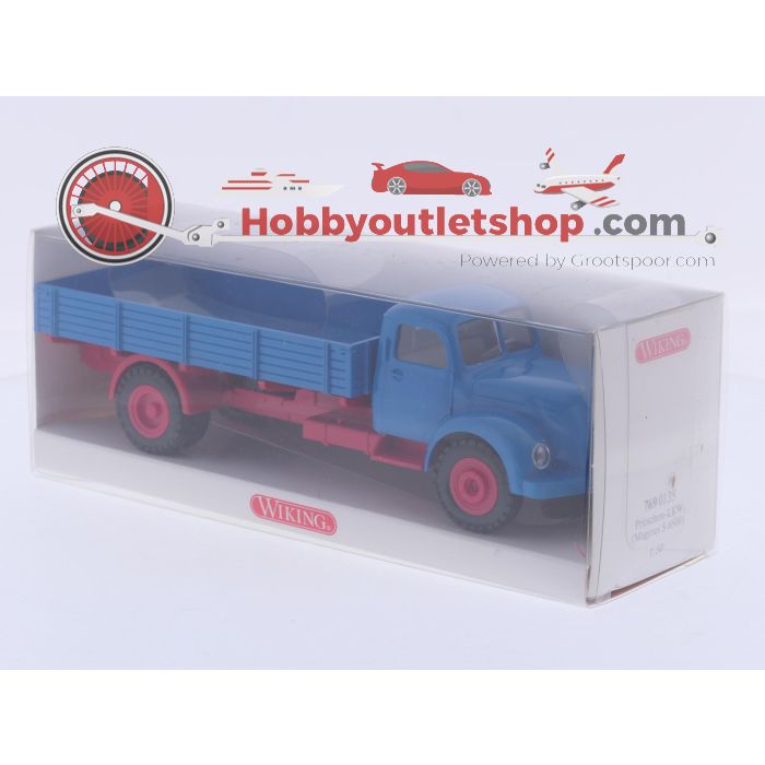 Schaal 1:50 Wiking NEW OLD STOCK 769 0135 Pritschen-LKW (Magirus S 6500) #9800 - sku: 20260806025352 - Nieuw - Afbeelding 5
