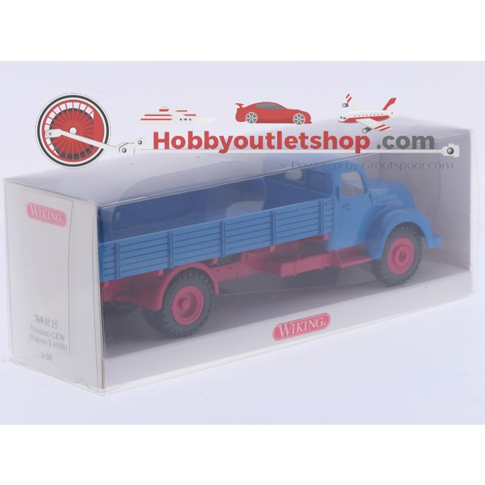 Schaal 1:50 Wiking NEW OLD STOCK 769 0135 Pritschen-LKW (Magirus S 6500) #9800 - sku: 20260806025352 - Nieuw - Afbeelding 2