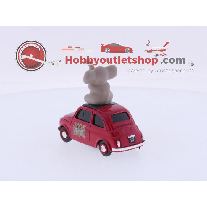 Schaal 1:43 Brumm BR001 SPECIAL Fiat 500 met olifant kerstbal #9802 - sku: 20260806035740 - Gebruikt - Zeer goede staat - Afbeelding 3