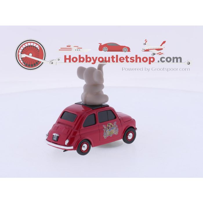 Schaal 1:43 Brumm BR001 SPECIAL Fiat 500 met olifant kerstbal #9802 - sku: 20260806035740 - Gebruikt - Zeer goede staat - Afbeelding 4