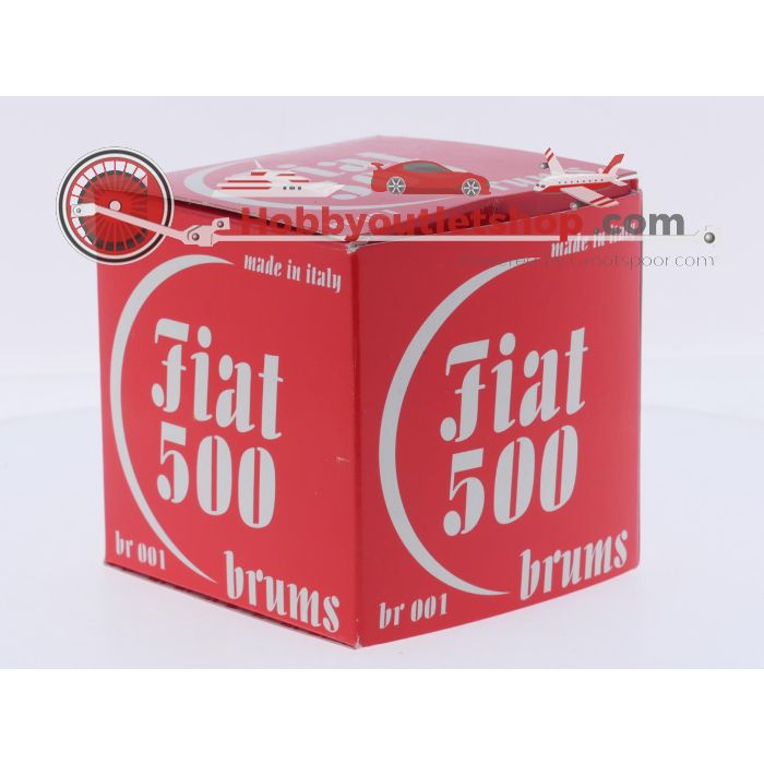 Schaal 1:43 Brumm BR001 SPECIAL Fiat 500 met olifant kerstbal #9802 - sku: 20260806035740 - Gebruikt - Zeer goede staat - Afbeelding 6