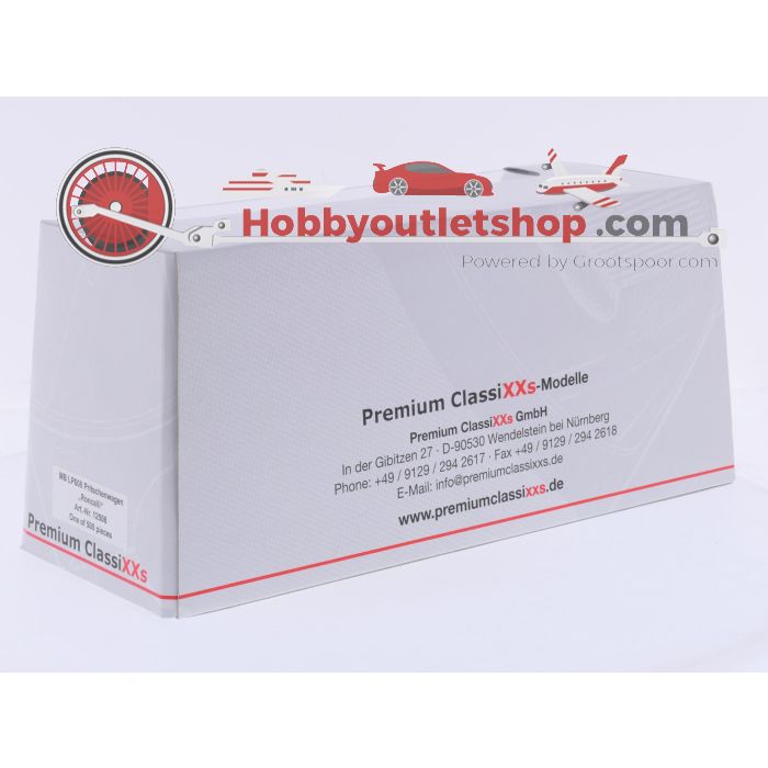 Schaal 1:43 Premium ClassiXXs NEW OLD STOCK 12508 Mercedes-Benz LP608 Pritschenwagen "Roncalli" #9814 - sku: 20260807042054 - Nieuw - Afbeelding 3