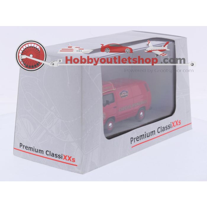 Schaal 1:43 Premium ClassiXXs NEW OLD STOCK 11411 VW T3a Kastenwagen "Roncalli" #9816 - sku: 20260807045535 - Nieuw - Afbeelding 2
