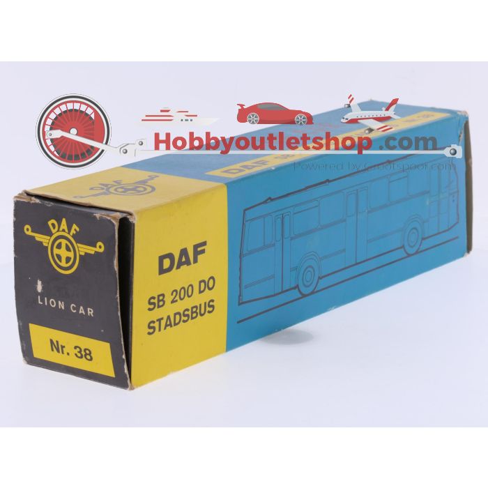 Schaal 1:50 Lion Car Nr. 38 DAF SB 200 DO stadsbus #9820 - sku: 20260807053840 - Gebruikt - Goede staat - Afbeelding 4