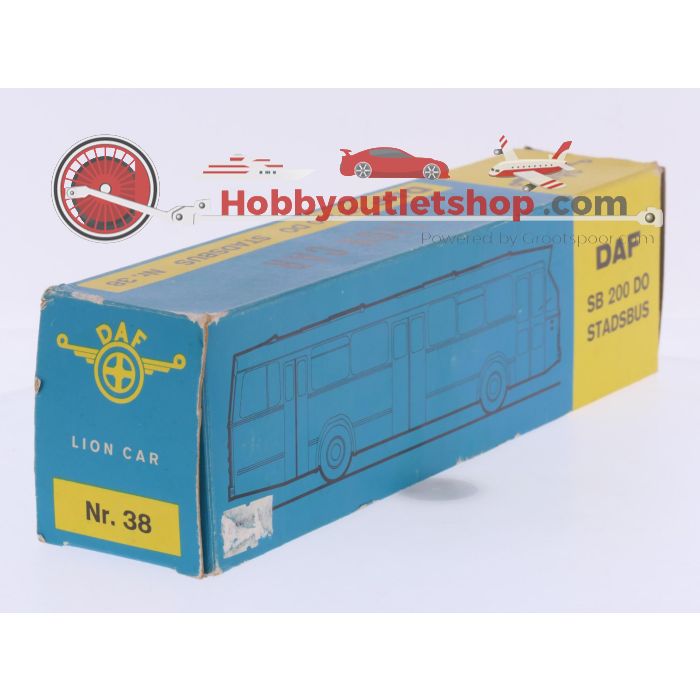 Schaal 1:50 Lion Car Nr. 38 DAF SB 200 DO stadsbus #9820 - sku: 20260807053840 - Gebruikt - Goede staat - Afbeelding 5