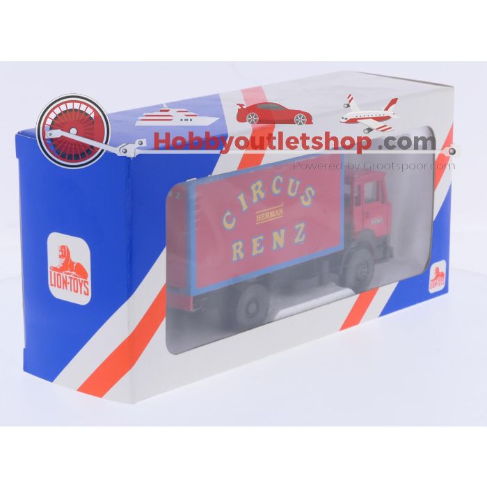 Schaal 1:50 Lion Toys NEW OLD STOCK DAF 2100 Circus Herman Renz #9822 - sku: 20260811095654 - Nieuw - Afbeelding 2