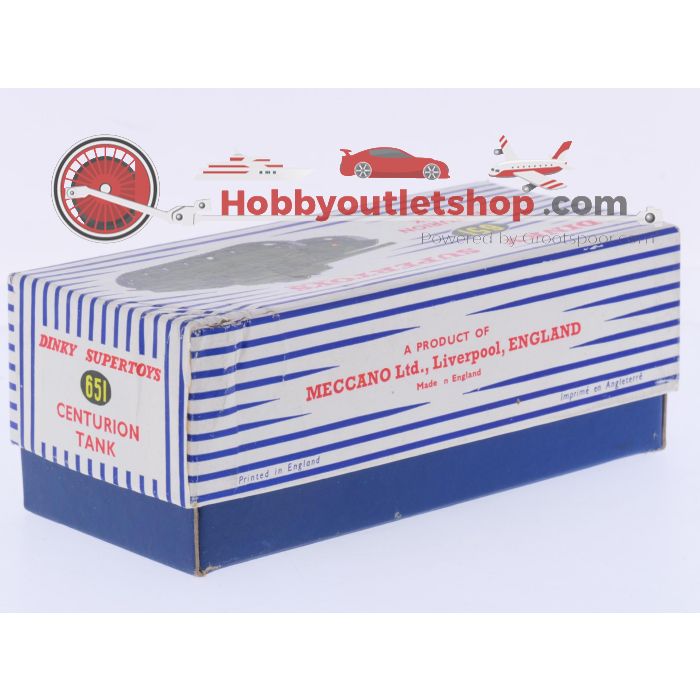 Schaal 1:50 Dinky Supertoys NEW OLD STOCK 651 Centurion tank #9824 - sku: 20260811102740 - New - Photo 8