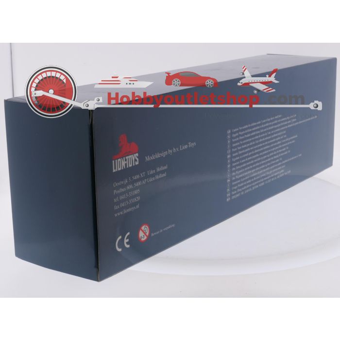 Schaal 1:50 Lion toys NEW OLD STOCK M.A.N. TGA trekker met trailer NAMAC 40 jaar Auto in Miniatuur #9832 - sku: 20260811120606 - Nieuw - Afbeelding 3