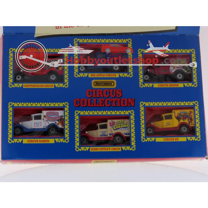Vintage Circus speelgoedset – Matchbox Circus Collection, Broncho Bill's Circus & Zig-Zag Express #9835 - sku: 20260811040155 - Gebruikt - Goede staat - Afbeelding 7