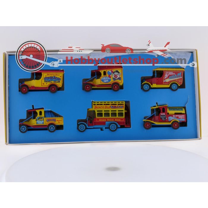 Vintage Circus speelgoedset – Matchbox Circus Collection, Broncho Bill's Circus & Zig-Zag Express #9835 - sku: 20260811040155 - Gebruikt - Goede staat - Afbeelding 16