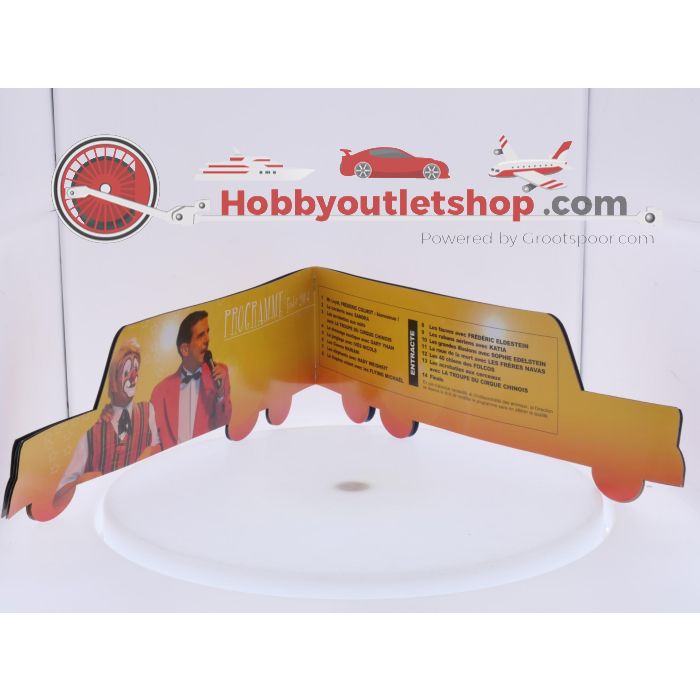 Schaal 1:43 Altaya NEW OLD STOCK Circus Pinder klapper en boekjes #9847 - sku: 20260813020242 - New - Photo 7