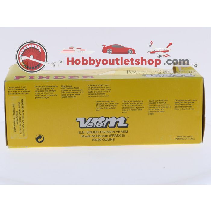 Schaal 1:43 Verem NEW OLD STOCK REF V 844 Citroën 2CV Fourgonnette #9851 - sku: 20260813041255 - New - Photo 4