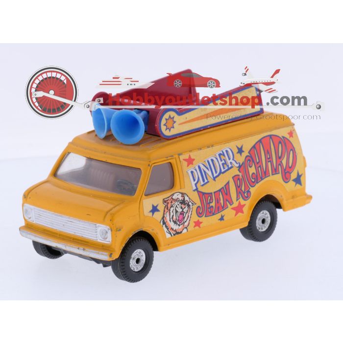 Schaal 1:34 / 1:50 Cararama, Corgi en Solido 251D/251XD, 425 en 4554 set van 3 circus voertuigen Pinder #9880 - sku: 20260818030133 - Gebruikt - Goede staat - Afbeelding 2