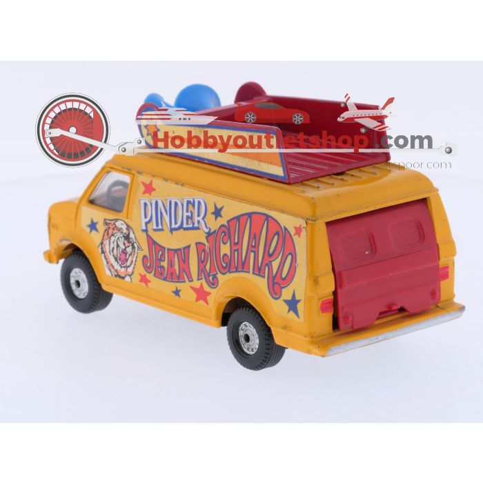 Schaal 1:34 / 1:50 Cararama, Corgi en Solido 251D/251XD, 425 en 4554 set van 3 circus voertuigen Pinder #9880 - sku: 20260818030133 - Gebruikt - Goede staat - Afbeelding 3