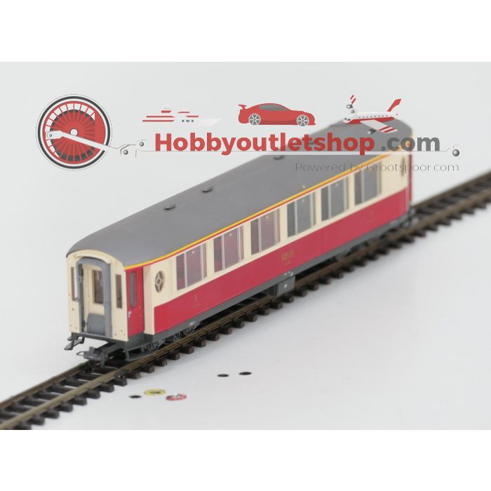 Schaal H0m Bemo 3272/s set van 4 salonrijtuigen A 1141 - 1144 van de RhB #P245