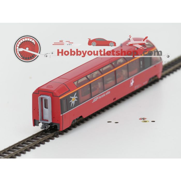 Schaal H0m Bemo 7259 100 Bernina panorama express ontwerpstudie Grundsett van de RhB #P246