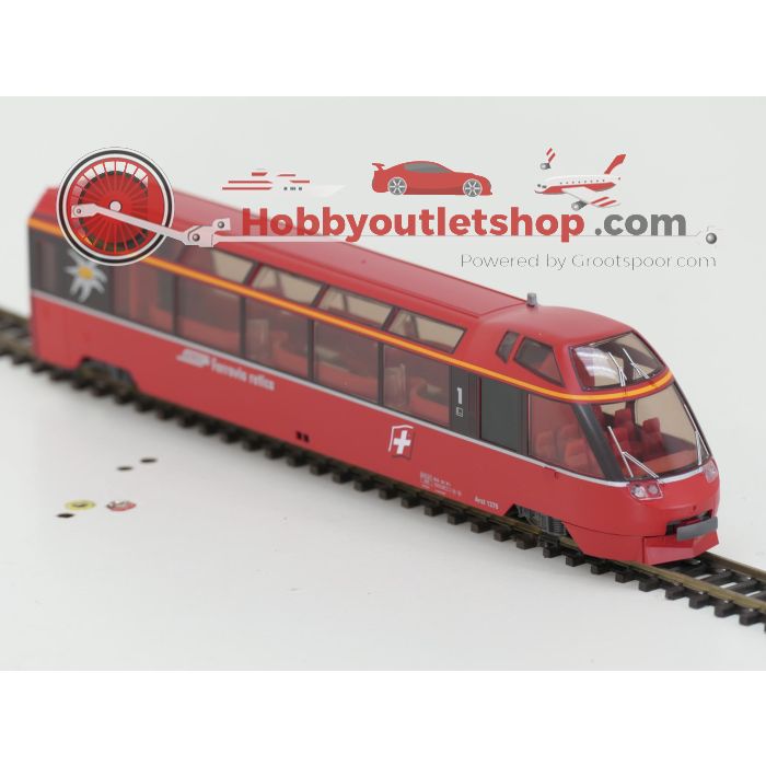 Schaal H0m Bemo 7259 100 Bernina panorama express ontwerpstudie Grundsett van de RhB #P246