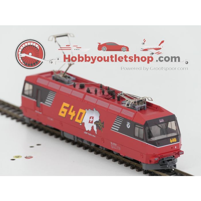 Schaal H0m Bemo 7259 100 Bernina panorama express ontwerpstudie Grundsett van de RhB #P246