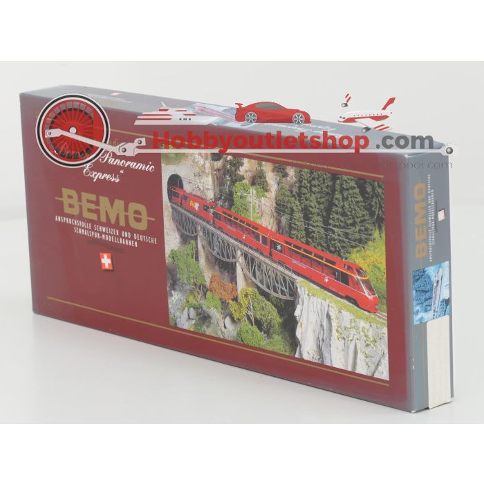 Schaal H0m Bemo 7259 100 Bernina panorama express ontwerpstudie Grundsett van de RhB #P246
