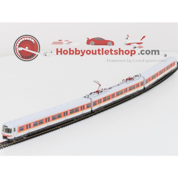 Schaal H0 Roco 43006 elektrisch treinstel 3-delig ET 420 S-Bahn van de DB #6611
