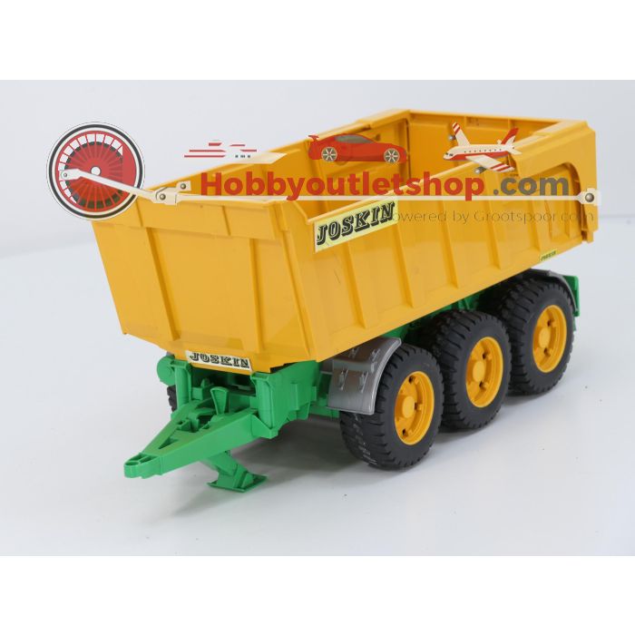 Schaal 1:16 Bruder 2212 en 3220 Fastrac met voorlader en Joskin kiepwagen #6652 - sku: 20241128114121 - Gebruikt - Zeer goede staat - Afbeelding 5