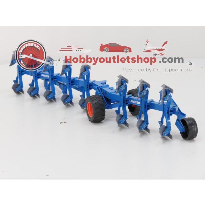 Schaal 1:16 Bruder 2250 en 3020 New Holland TG285 tractor met Lemken Vari-Titan #6653