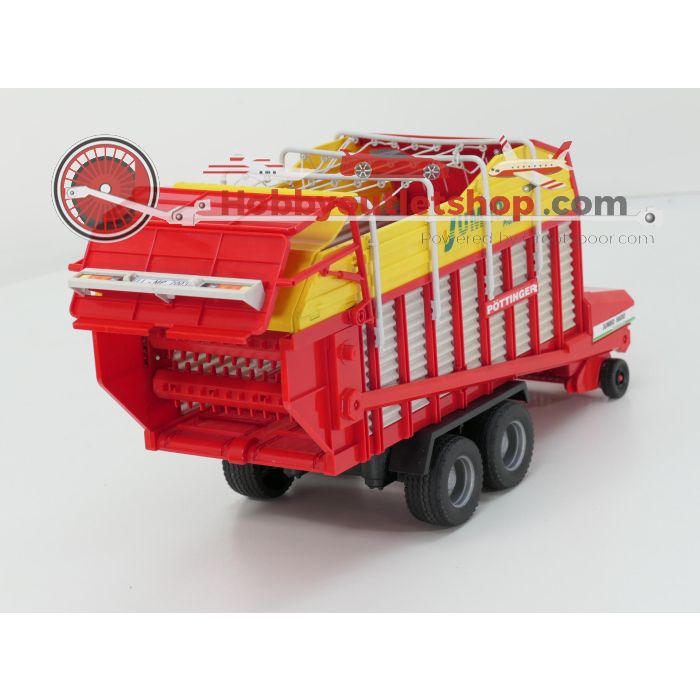 Schaal 1:16 Bruder 2130 en 2214 aardappel graver en Pöttinger Jumbo 6600 profiline #6658 - sku: 20241128051737 - Gebruikt - Redelijke staat - Afbeelding 4