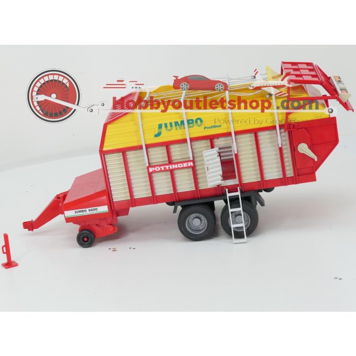 Schaal 1:16 Bruder 2130 en 2214 aardappel graver en Pöttinger Jumbo 6600 profiline #6658 - sku: 20241128051737 - Gebruikt - Redelijke staat - Afbeelding 5