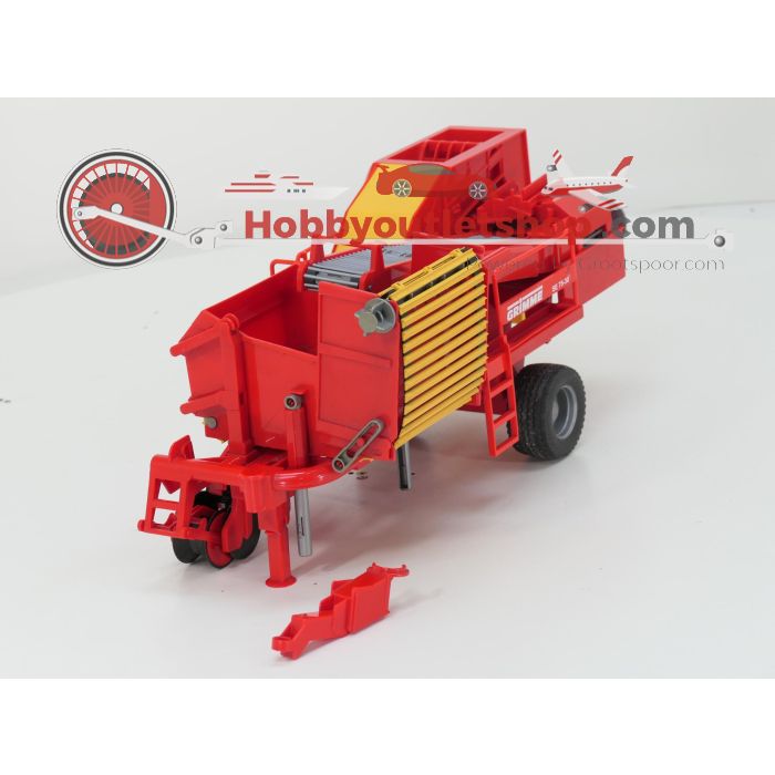 Schaal 1:16 Bruder 2130 en 2214 aardappel graver en Pöttinger Jumbo 6600 profiline #6658 - sku: 20241128051737 - Gebruikt - Redelijke staat - Afbeelding 7