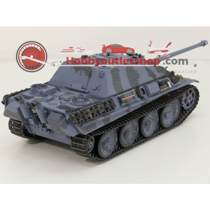 Schaal 1:16 Heng Long Jagdpanther SOUND SMOKE SHOOT #6675