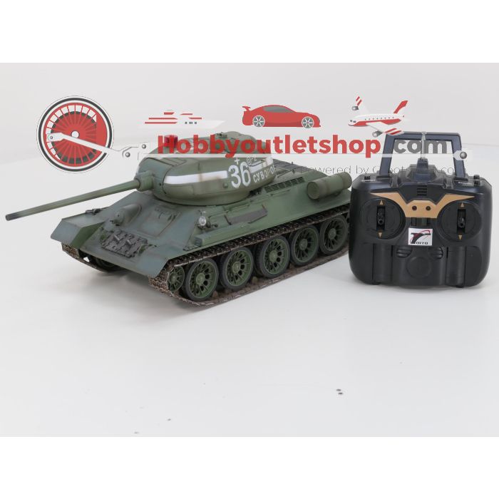 Schaal 1:16 Heng Long T34 / 85 tank SOUND, IR #6676