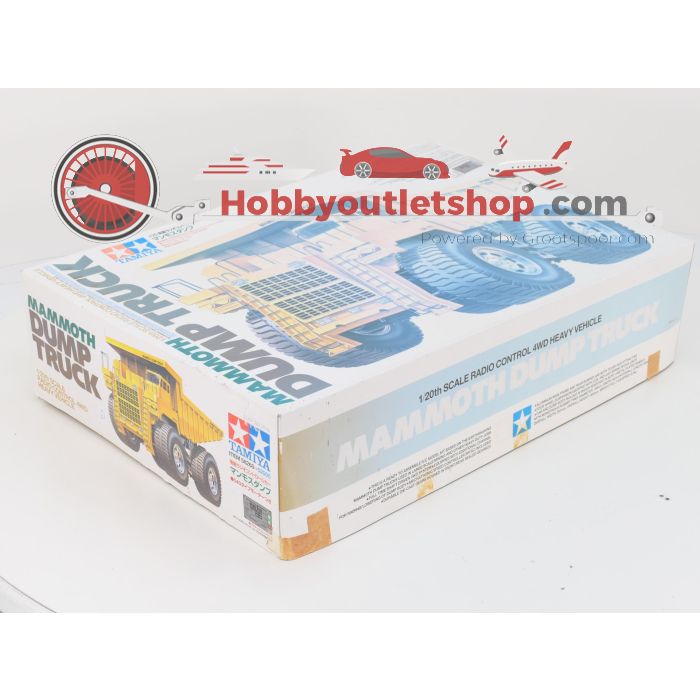 Schaal 1:20 Tamiya 58268 Mammut EM-120 Dump Truck / Mulden Kipper #6681