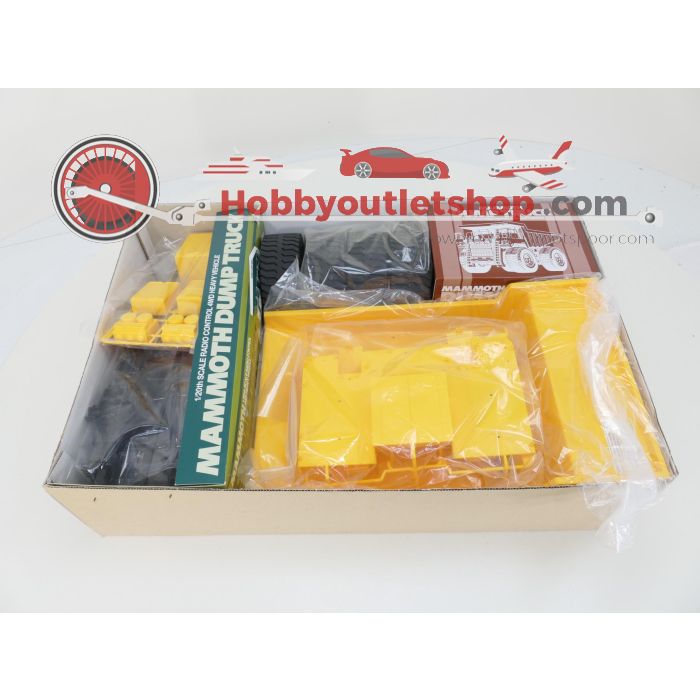Schaal 1:20 Tamiya 58268 Mammut EM-120 Dump Truck / Mulden Kipper #6681