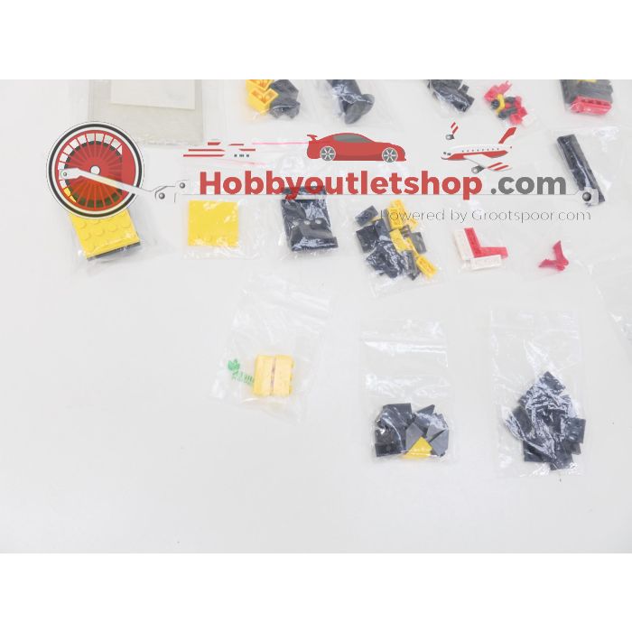 LEGO 4563 en 4564 dieseltrein set met extra Legostenen #6750